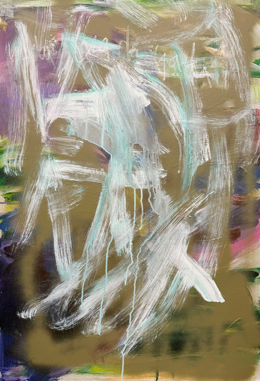 Yada Yada Yada – Abstract Mixed Media Fine Art Print