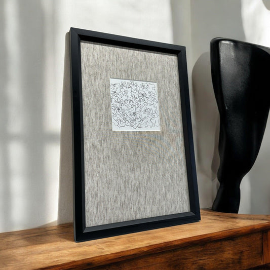 Scribble Faces - Wayne Cunningham - #1353