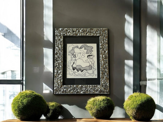 Scribble Faces - Wayne Cunningham - #1025