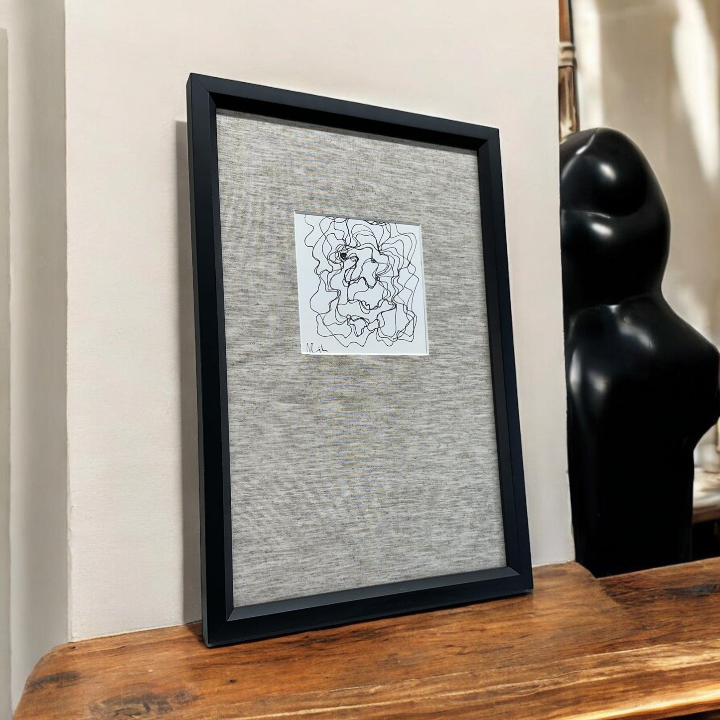 Scribble Faces - Wayne Cunningham -  #1354