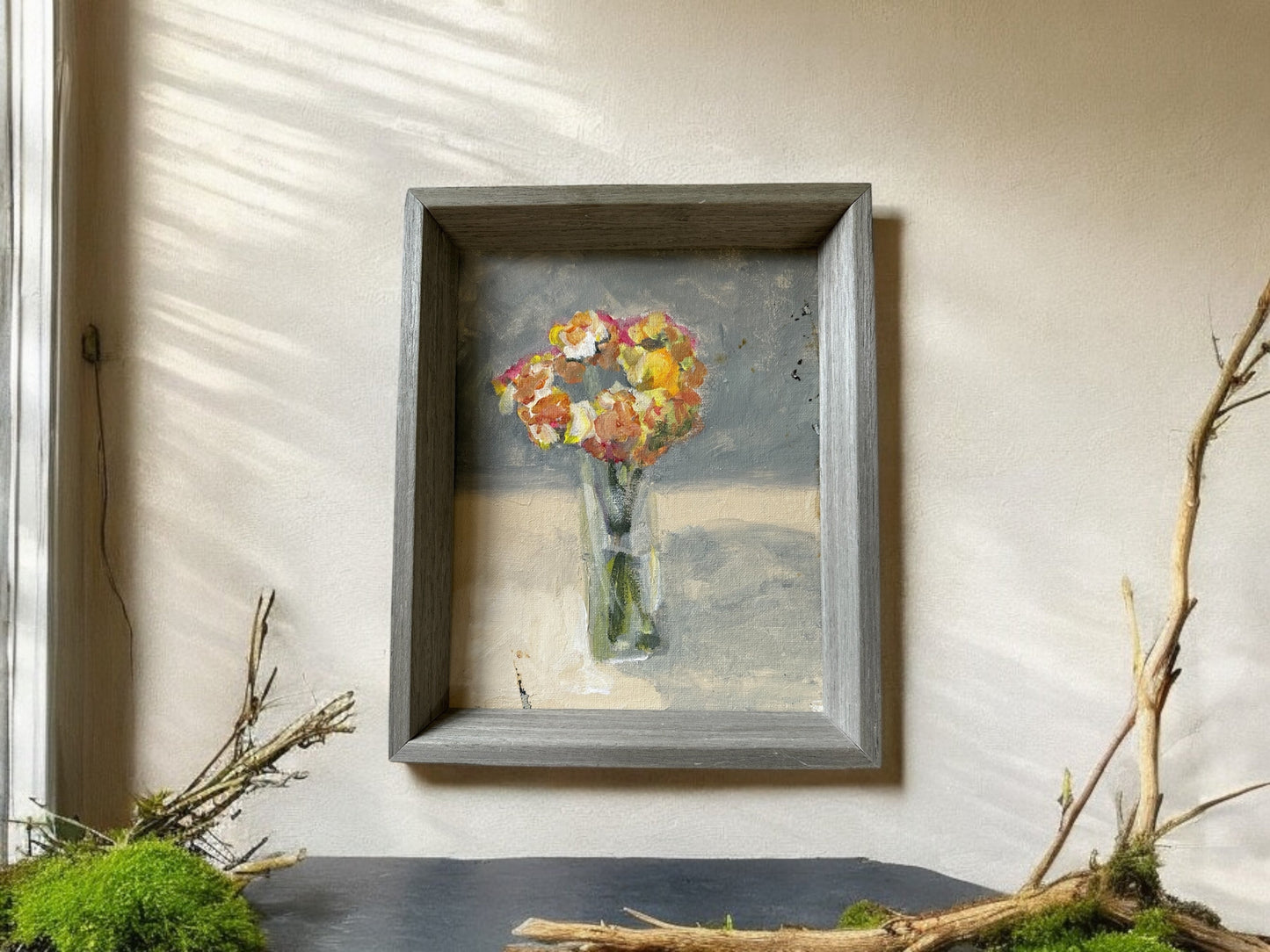 Fresh Cut - Oil on Board -  #1222 - Sold